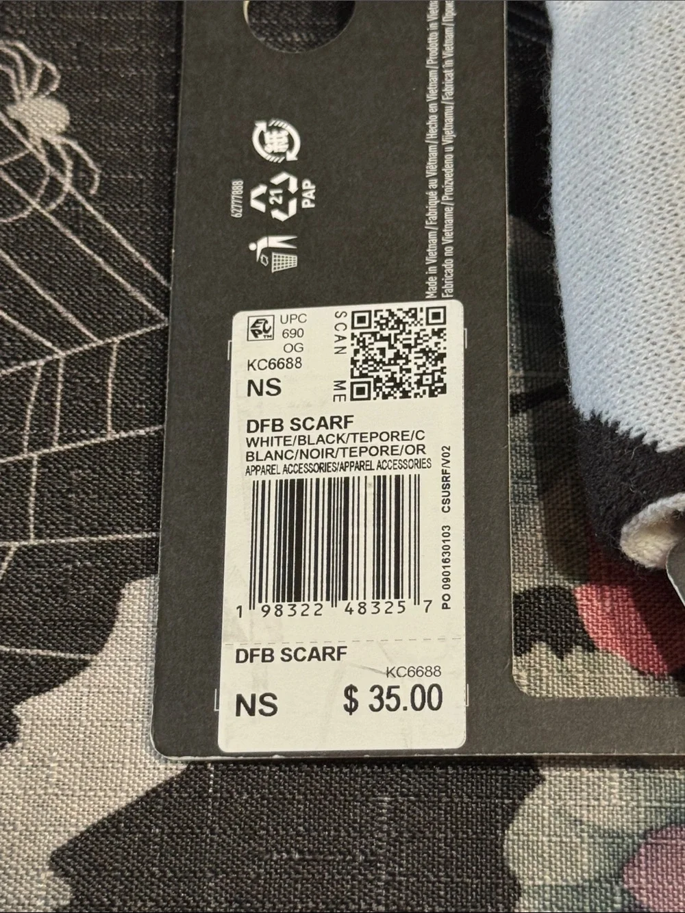 NWT ADIDAS OFFICIAL 2026 WORLD CUP FEDERATION GERMANY NATIONAL TEAM SCARF